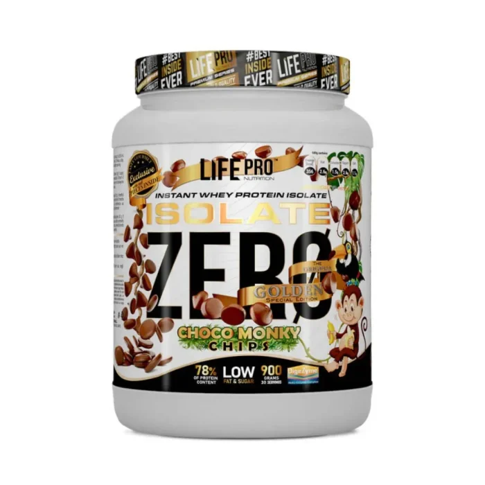 Isolate Zero Golden choco monky 900gr - My Fit Menu