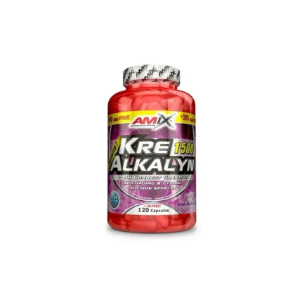 Creatina Kre-alkalyn 120 caps + 30 Amix